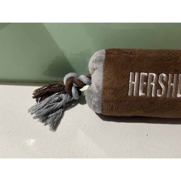 Hershey's Chocolate Brown and Grey Rope Chocolate Bar Dog Toy - Picture 4 of 6